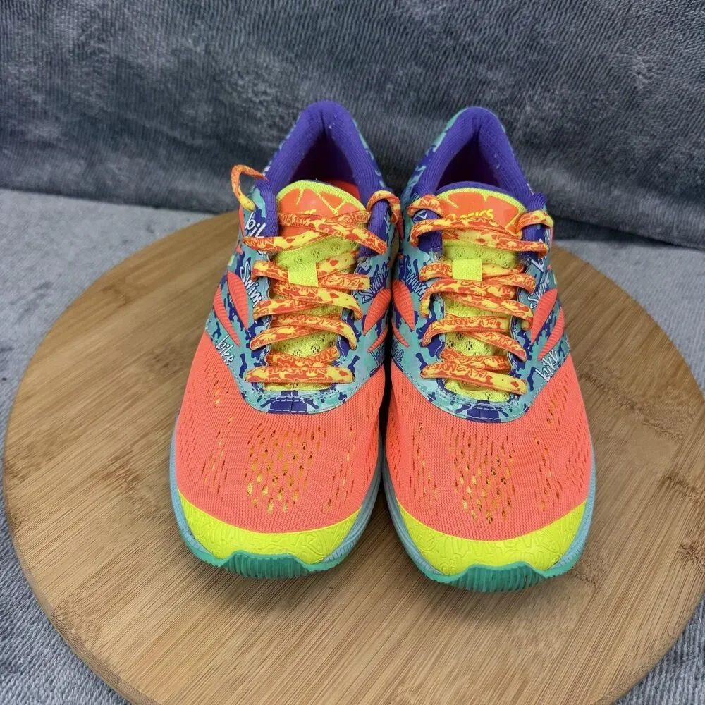 ASICS GEL-Noosa Tri 10 Shoes Womens Size 6 Multicolor Running Sneakers T580N